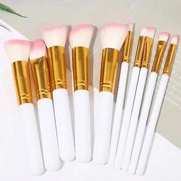 decije naocare za vid: Cetkica za sminkanje Set sadrzi 10 cetkica Dostupne boje — 1