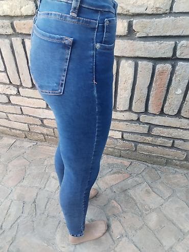 patike ecco: Fioretto farmerke – veličina S - Model: skinny/uzan kroj, visok struk — 5