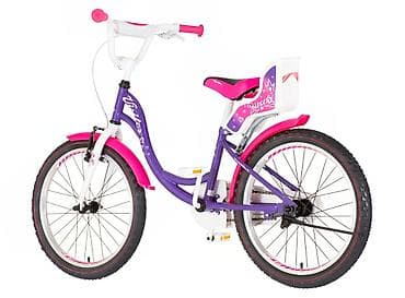 dečije veličine: Bicikl kids Visitor Princess 20" 11" – ljubičasti perla Elegantni — 4
