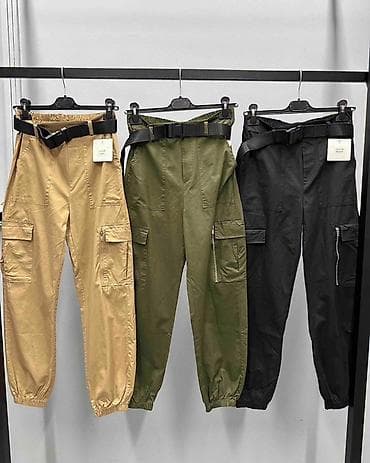 step helanke: Ženske cargo pantalone sa pojasom

Pantalone: 2200 dinara — 4