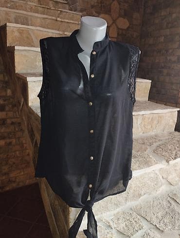 bluze sa cipkom: Bluza dužaL/Xl nošena par puta — 1