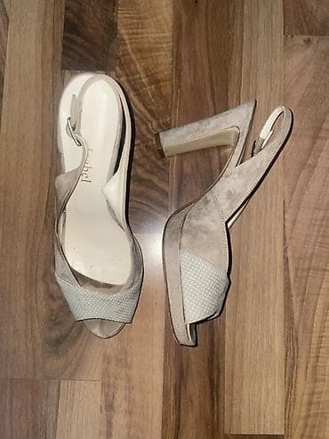 Lične stvari: Ženske sandale sa otvorenim prstima i kaišem oko pete (slingback) – — 1