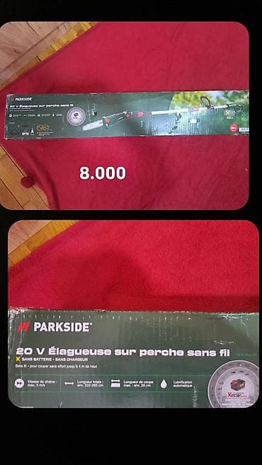 ranac za alat: PARKSIDE 20V bežična testera za orezivanje na teleskopskoj motki - — 1