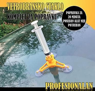 Da li imate naprsnuće ili tačkasto oštećenje na šoferšajbni? Ne