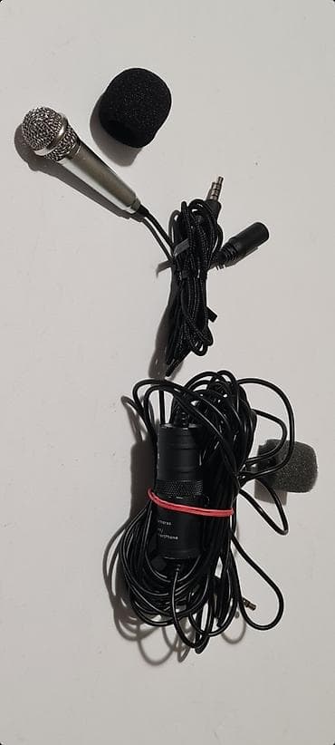 zvucnici za kafice: Prodajem zajedno BOYA BY-M1 lavalier mikrofon i mali prenosivi mini — 10
