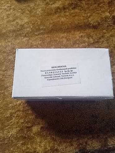 giorgio ormari: Grebenasti prekidač za voltmetar – Schrack Technik - Tip: grebenasti — 2