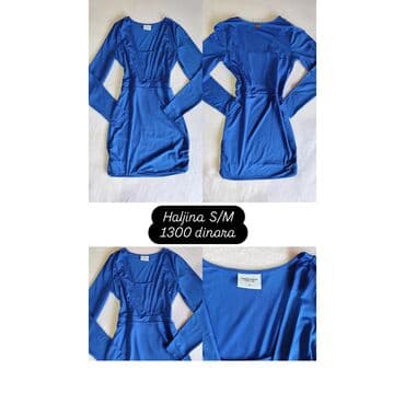 9Fashion Woman S (EU 36), bоја - Svetloplava, Večernji, maturski, Dugih rukava