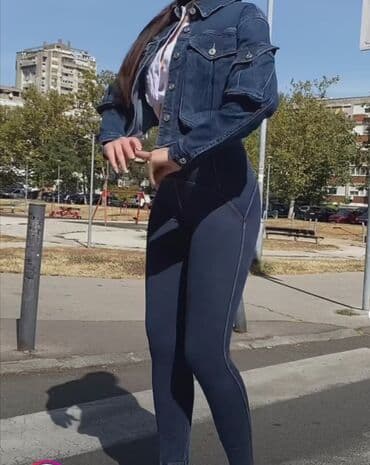 push up helanke novi sad: S (EU 36), color - Light blue — 3