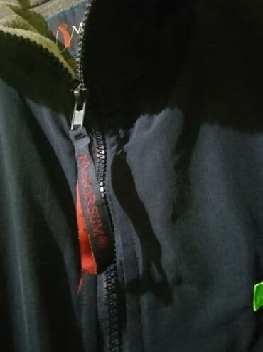 sarena kozna jakna: Jakna za prelazni period, L, bоја - Tamnoplava — 3