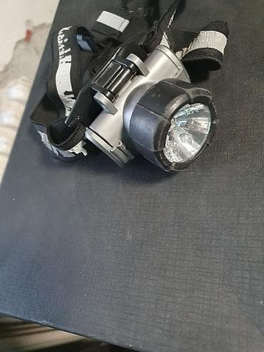 stare marke: OSRAM naglavna lampa sa elastičnom trakom za nošenje na glavi. Lampa — 3