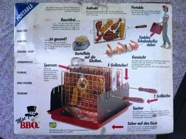 masina za seckanje granja: *** SUPER AKCIJA *** #0434 Roštilj TORBA - Mac BBQ II; Prenosivi — 3