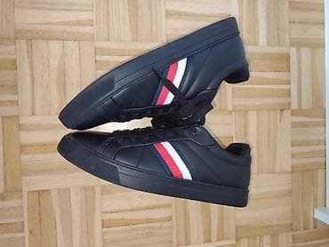 Venčanice i aksesoari: Tommy Hilfiger muške patike – crne, niske siluete. UG 28,5cm - — 2