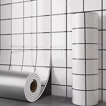 Home Decor: Samolepljive dekorativne folije u rolnama – efekat mermera i bele — 3