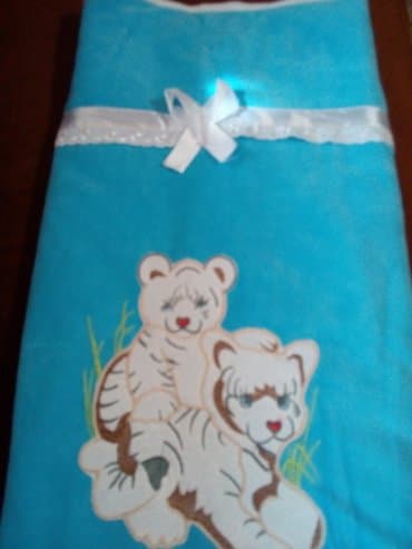 stalak za cvece od kovanog gvozdja: Size - For babies, color - Light blue — 1