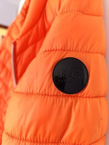 Muška obuća: Jake’s Collection ženska lagana jakna – narandžasta - Model — 4