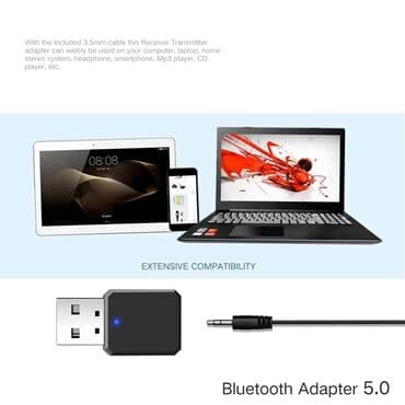 gps lokator bez sim kartice: Hands free Bluetooth Aux USB audio prijemnik Bluetooth 5.1 audio — 16