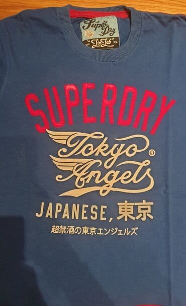 zimske jakne c a: SuperDry - super dry plava muška majica. Piše xl velicina. Pazuh 54cm — 5