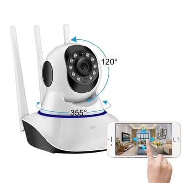 spoljne wifi kamere za video nadzor: IP kamera WiFi kamera 3 antene FullHD WiFi Kamera Cena 3200 dinara+Ptt — 1
