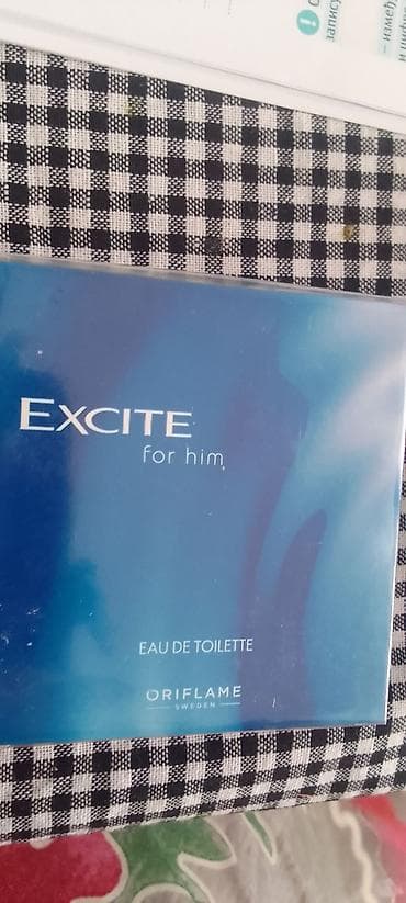 tacan sat: Oriflame Excite for Him – toaletna voda - Muški miris iz Oriflame — 1