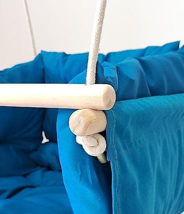 Ljuljaška za decu HOME LUX OCEAN BLUE Udobna i sigurna dečija
