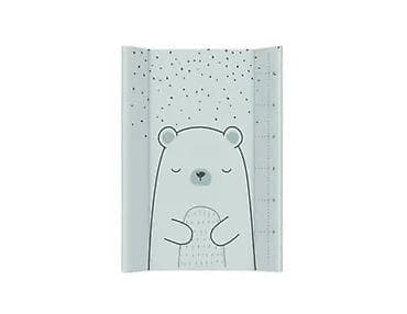 KIKKA BOO tvrda podloga za povijanje 80×50 cm – Bear with Me, mint