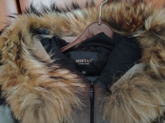 invento zenske jakne: Ženska zimska jakna sa kapuljačom i krznom - Duža, topla, prošivena — 4