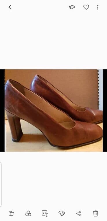 srebrne cipele: Pumps, 38 — 1
