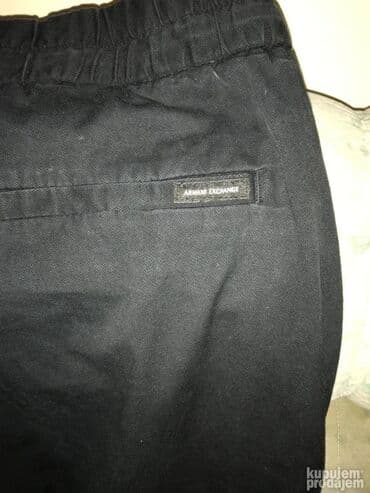 Kaputi i mantili: ARMANI pantalone 33/34 100% cotton Polustruk od 45cm do 48cm, duzina — 4