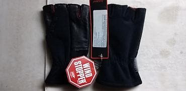 Ostali proizvodi za sport i razonodu: Penjacke rukavice koza/poliamid vel. 8 1/2, nove — 2