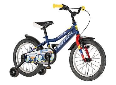 satori za svadbe: Bicikl kids Visitor Patrol 16" 9" V-brake + kontra, plavi perla — 1