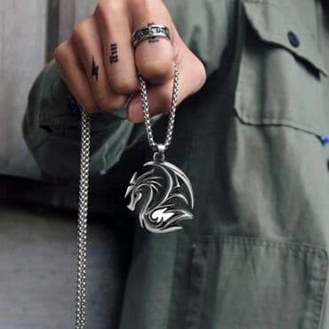 cat 3 naocare cena: Pendant necklace, Material: Stainless steel — 3
