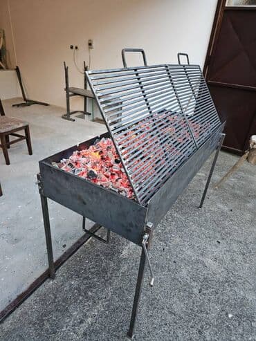 grejac za bazen: Coal barbeque — 6