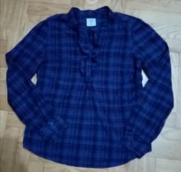 puls ranac 2 u 1: L (EU 40), Plaid, color - Light blue — 2