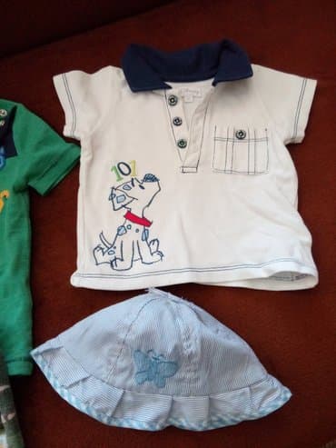 mokasine u boji: Bundle: Beanies, T-shirts, For boys, age: 3-6 months — 4