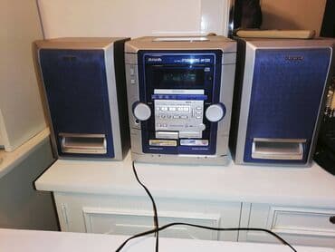 frizider od stiropora: Mini HiFi sistem Aiwa NSX-BL24 2x20W + daljinski Vrlo kvalitetna — 1