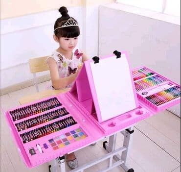 kofer sa bojicama lidl: Veliki kofer sa bojicama za decu 208 delova Cena :2300di Veliko — 2