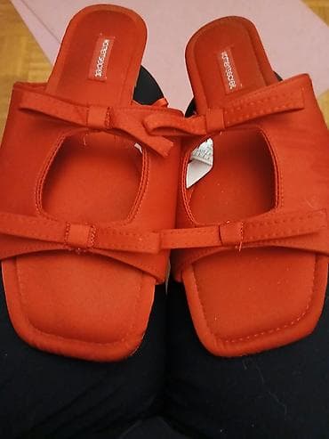 sunjalice papuce: Papuče 40, bоја - Crvena — 4