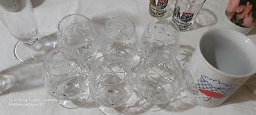 plasticne case za desert novi sad: Stakleni set za posluživanje – dekorativne posude i čaše - Velika — 7