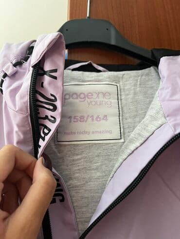 Women's Clothing: Šuškavac sa kapuljačom – svetloljubičasta (lila) - Materijal: lagani — 5