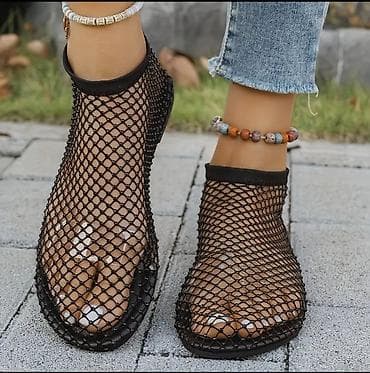 fly london obuca: Ženske mrežaste baletanke/sandale dostupne u dve boje. Dužina — 2