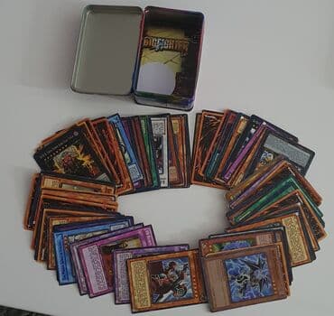 sintisajzer sa mikrofonom za decu: YUGI oh - karte za igru, igracka za decu, ima ih 96 komada. Imam puno — 2