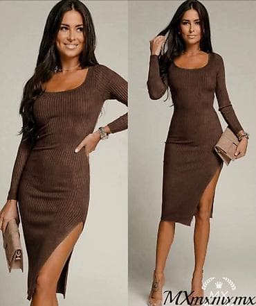 Ženska obuća: ❌️❌️CISTIMO POLICE❌️❌️ ❤️Samooo 1400 din❤️ Haljine-mekana rebrasta — 4