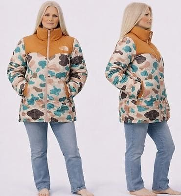 Kancelarijski nameštaj: The North Face ženska jakna – zimska puffer jakna sa visokim kragnom i — 2