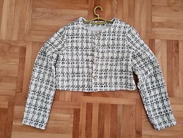 body od: Ženski kratki blejzer/jaknica od tvida - Kroj: kratki blejzer ravne — 3