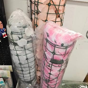 sijalicna grla vrste: Dekorativna ograda od veštačkog cveća 3x1m ? Ulepšajte svoju terasu — 10