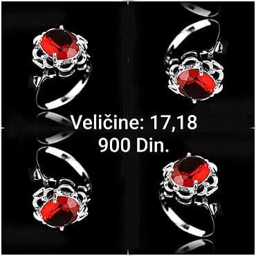 podesivo prstenje: Posrebrene prstenje od hirurskog čelika sa žigom S925, sa velikim — 2