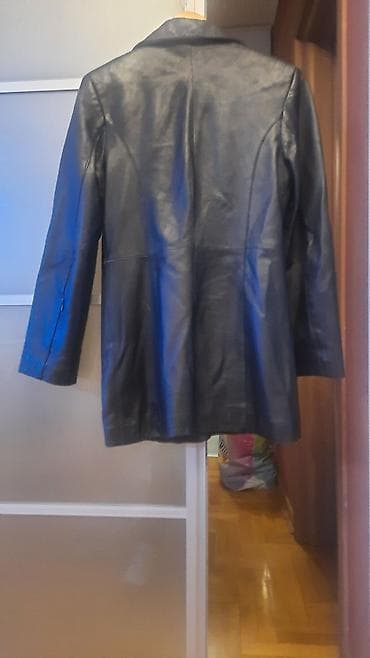 kamel kaput prodaja: Ženska kožna jakna/mantil FOURMIE - Materijal: prava koža (glatka — 2
