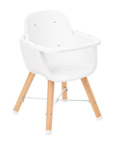 decije stolice plasticne: KIKKA BOO Hranilica WOODY 2in1 black (Šifra: KKB1) Moderna 2u1 drvena — 6