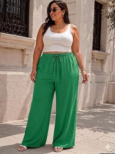 lanene pantalone zenske: Pantalone 2kom. 2400
S M L XL 2XL 3XL 4XL 
Viskoza
P19 — 6