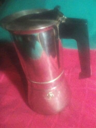 grejalica za kupatilo zidna: Aparat za expreso kafu,moka pot,INOX — 1